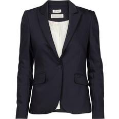 Nainen - Puuvilla Blazerit Mos Mosh Blake Night Blazer - Musta