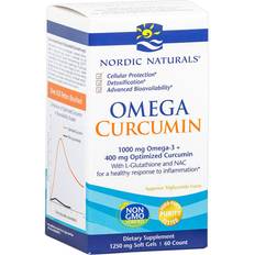 Antioxidants Fatty Acids Nordic Naturals Omega Curcumin 1000mg 60 pcs