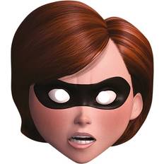 Women Facemasks Fancy Dress Rubies Mrs Incredible Card Mask