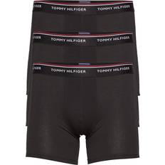 Cotone Intimo maschile Tommy Hilfiger Premium Essential Repeat Logo Trunks 3-pack - Black