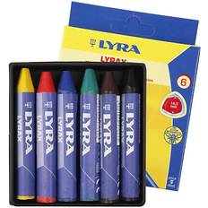 Wax crayons LYRA Wax Crayons 6 Pieces