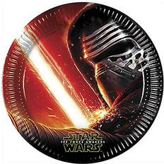 Star Wars Engangstallerkner Unique Party Plates Star Wars 8-pack