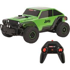 600 mAh Radiostyrda bilar Carrera Jeep Trailcat Green