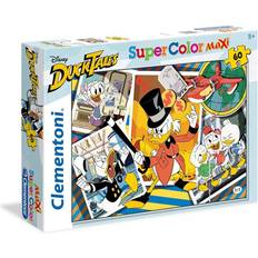 Kalle Anka Klassiska pussel Clementoni SuperColor Maxi Disney Duck Tales 60 Bitar