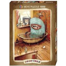 Heye Puzzle Heye Puzzle 1000 pz Bathtub, Zozoville