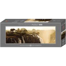 Heye Puzzle Heye Puzzle 1000 pz Panorama Elephant, AvH