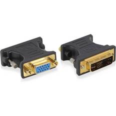 Ewent DVI-A-VGA M-F Adapter