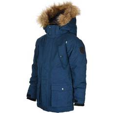 Piel sintética Ropa de niños Lindberg Svalbard Parka Blue Unisex - Azul