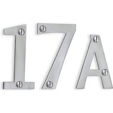 Beslagsboden Brushed Stainless Steel House Number 3