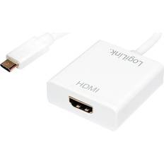 LogiLink USB C - HDMI M-F