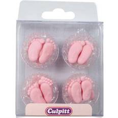 Sugar Pastes Culpitt Pink Pairs of Feet Sugar Paste