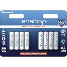 Panasonic eneloop charger Panasonic Eneloop AA Compatible 8-pack