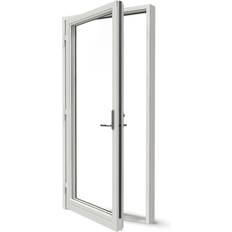 11.3 cm Sidohängda fönster NorDan Ntech Aluminium Sidohängt fönster 3-glasfönster 100x200cm