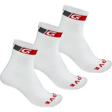 GripGrab Classic Regular Cut 3-Pack Sock Unisex - White
