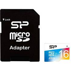 Silicon Power Elite microSDHC Class 10 UHS-l U1 85/10MB/s 16GB +Adapter