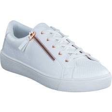 Glidelås Sneakers Duffy 73-41231 W - White