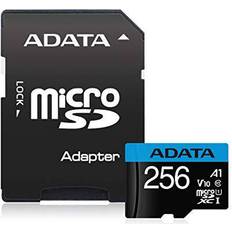 256 Go - microSDXC Cartes Mémoire & Clés USB Adata Premier microSDXC Class 10 UHS-I U1 V10 A1 100/25MB/s 256GB +Adapter