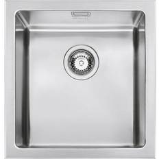 Smeg VQR40 Una Vasca 40x50 cm Semifilo Inox