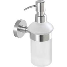 Argento Accessori per il bagno Wenko Bosio Dispenser Sapone 7 x 18 x 11 cm