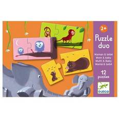 Djeco Mom & Baby 12 Puzzle