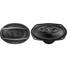 6x9" Altoparlanti per Barche e Auto Pioneer TS-A6980F 6 x 9 Pollici 4 Vie 650 W Contenuto