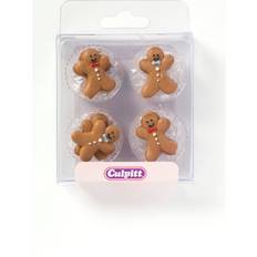 Edible Culpitt Gingerbread Men Sugar Paste