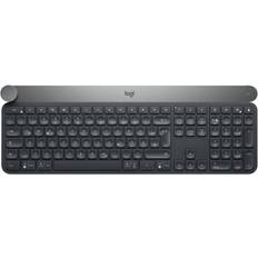 Teclados Logitech Craft Advanced Keyboard With Input Dial Teclado RF Wireless + Bluetooth QWERTZ Alemán Negro