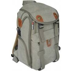 Braun Canvas Backpack