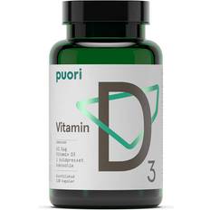 Aikuinen - D-vitamiinit Vitamiinit ja Mineraalit Puori Vitamin D3