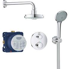 Einbau Kopfbrausensets Grohe Grohtherm Perfect (34735000) Chrom