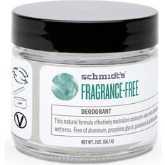 Schmidt's Fragrance Free Deo Jar 57g