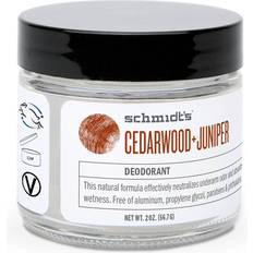 Jars Deodorants Schmidt's Cedarwood + Juniper Deo Jar 2oz