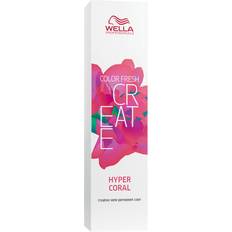 Fragrance Free Semi-Permanent Hair Dyes Wella Color Fresh Create Hyper Coral 60ml