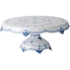 Dishwasher Safe Cake Plates Royal Copenhagen Blue Fluted Half Lace Cake Plate 31cm