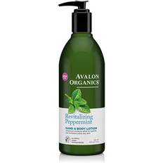 Avalon Organics Revitalizing Peppermint Hand & Body Lotion 340g