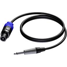 Procab Basic Speakon - 6.3mm 2x1.5mm² M-F 10m