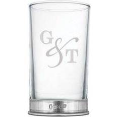 English Pewter G & T Drink Glass 35.4cl