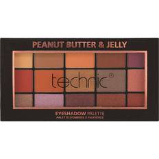 Technic X 15 Eyeshadow Palette Peanut Butter & Jelly