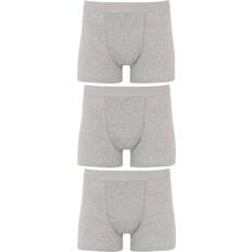 Luomukangas - Mies Miesten alusvaatteet Bread & Boxers Boxer Brief 3-Pack Harmaa