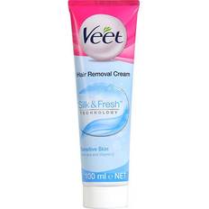 Damen Haarentfernungsmittel Veet Silky Fresh Hair Removal Cream for Sensitive Skin 100ml