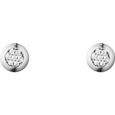 Georg Jensen Aurora Earrings - White Gold/Diamond