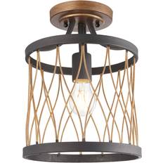 Endon Heston Ceiling Flush Light ∅ 25cm