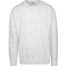 Urban Classics Oversized Open Edge Crewneck - White