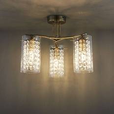 Endon Alda Ceiling Flush Light ∅ 40cm