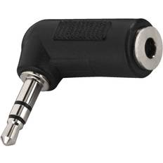 3.5mm-3.5mm M-F Adapter Angled