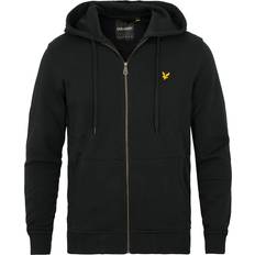 Lyle & Scott Zip Through Hoodie - True Black