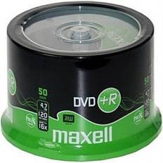 Maxell DVD R 4.7GB 16x Spindle 50pk, DVD R, Policarbonato, -5 55 C, -10 55 C, 3 85% 3 90%