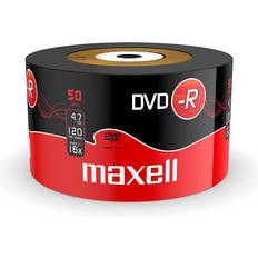 Stockage Optique Maxell Dvdr 16x, 50 pièces en shrink (275732)