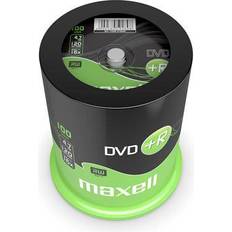 Dvd r skivor 100 pack Maxell DVD+R 4.7GB 16x Spindle 100-Pack (275641)