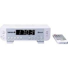 Wit Radio's Lenco KCR-100 Keukenradio Wit